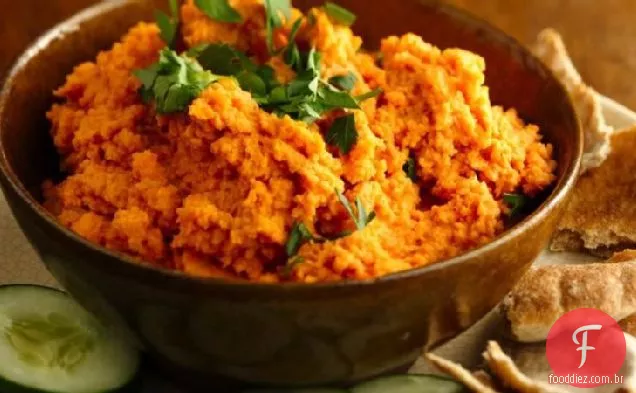Hummus De Cenoura Picante