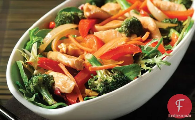 Salada De Frango Refogado