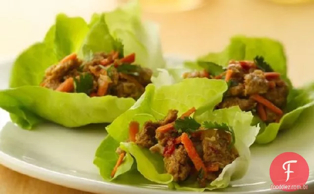 Wraps De Alface Picante