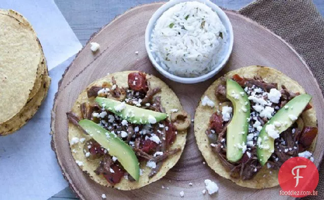 Fogão Lento Ropa Vieja Tostadas