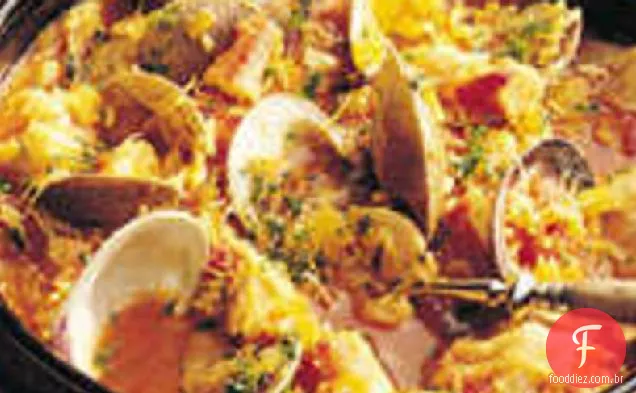 Ensopado De Frutos Do Mar Frescos