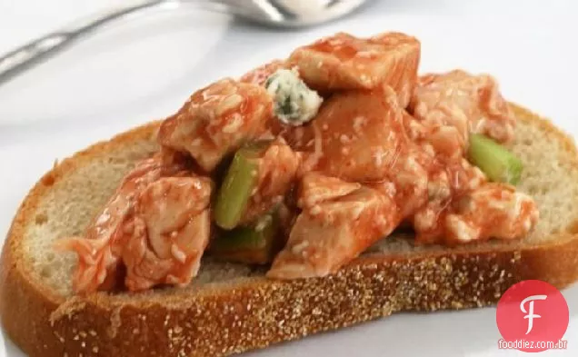 Salada De Frango Estilo Buffalo Wing