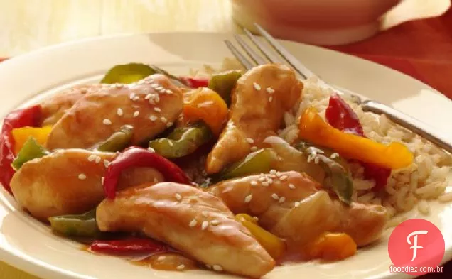 Frango Com Gergelim