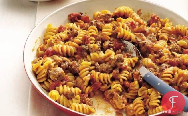 Chili Mac e queijo