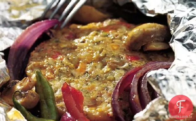 Pacotes De Hambúrguer Vegetariano Grelhado