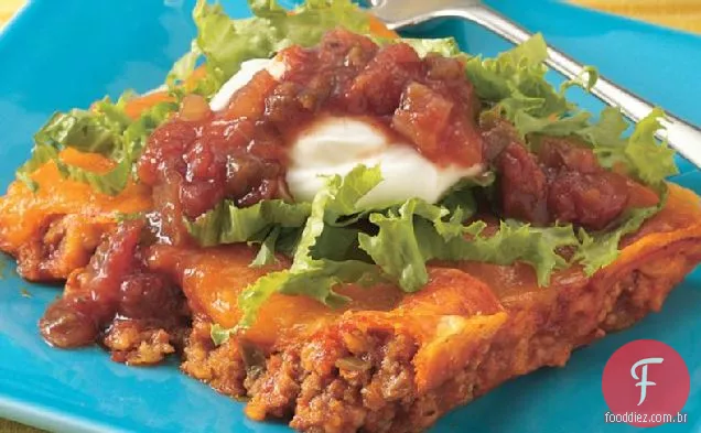Fiesta Enchilada Bake