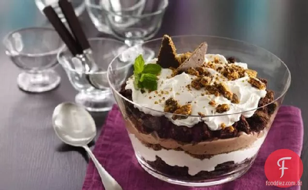 Brownie e iogurte chocolate bagatela