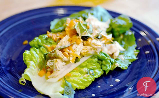 Wraps De Frango Tailandês Sem Glúten