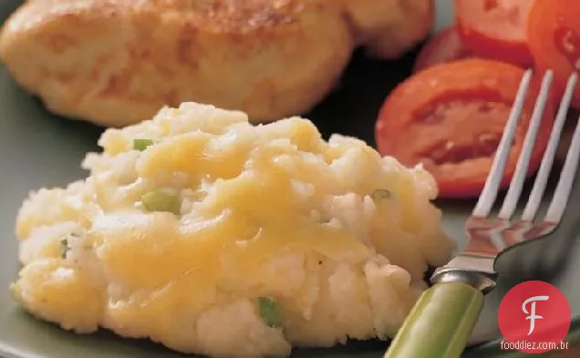 Purê De Batatas Com Queijo