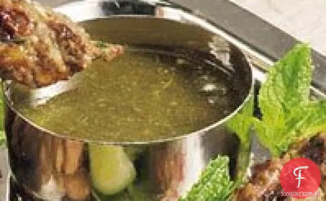 Hortelã-Coentro Chutney (Pudhina Thuviyal)
