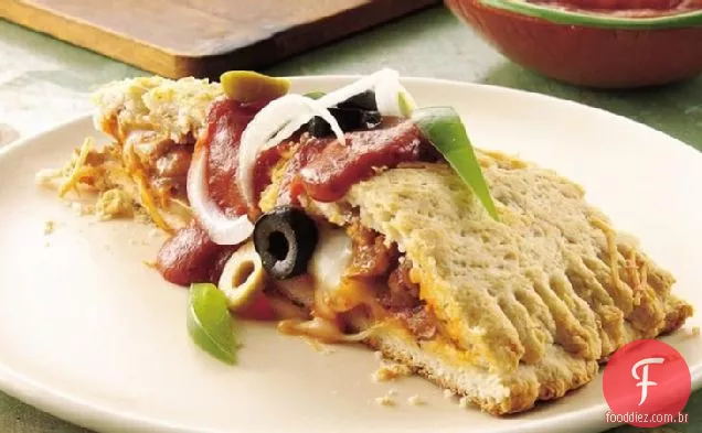 Salsicha Calzone