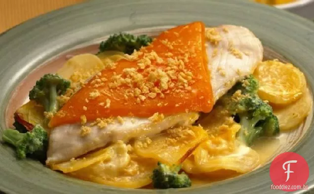 Assar Frango Gratinado