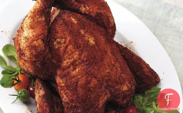 Cerveja grelhada-Frango Com Pimenta picante Rub
