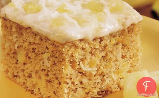 Bolo De Café Abacaxi-Banana