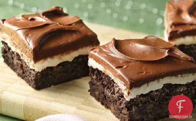 Sem Glúten Peppermint Patty Brownies