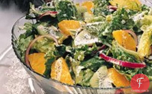Salada De Sementes De Laranja-Papoula