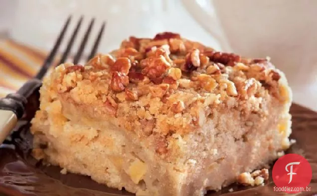 Bolo De Café Com Maçã Temperada