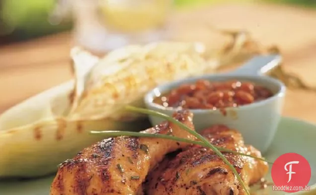 Frango Envidraçado Com Mostarda De Bordo