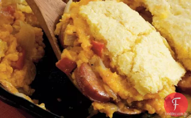 Monster Meat Cornbread Bake