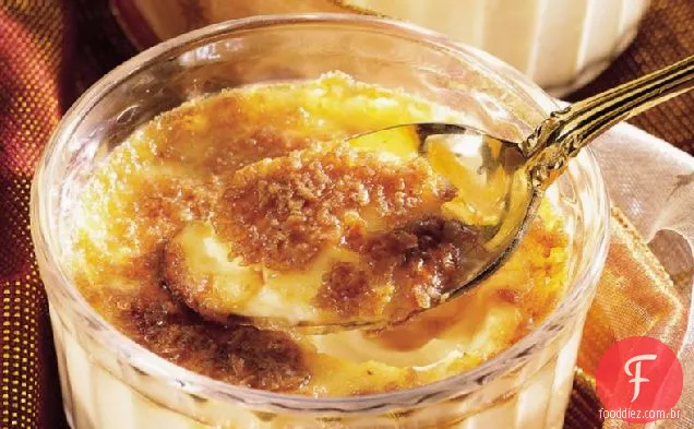 Eggnog Crème Brûlée