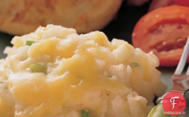 Purê De Batatas Com Queijo