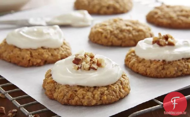 Bolo De Cenoura-Biscoitos De Aveia