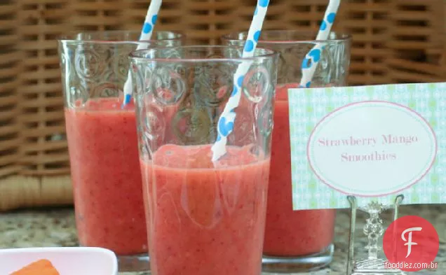 Smoothies De Manga Morango
