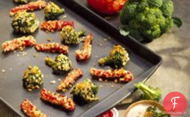Legumes Assados À Milanesa