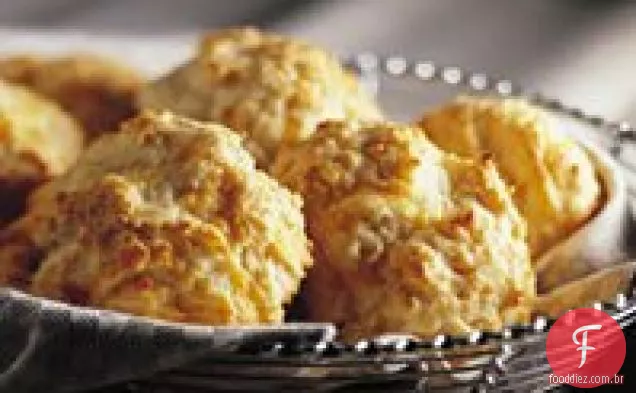 Biscoitos De Queijo E Alho