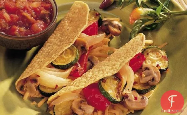 Tacos Torrados E Vegetais