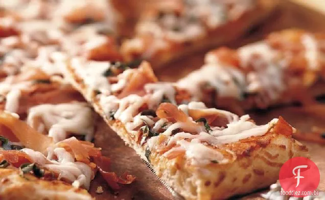 Tomate seco ao sol e Prosciutto Pizza
