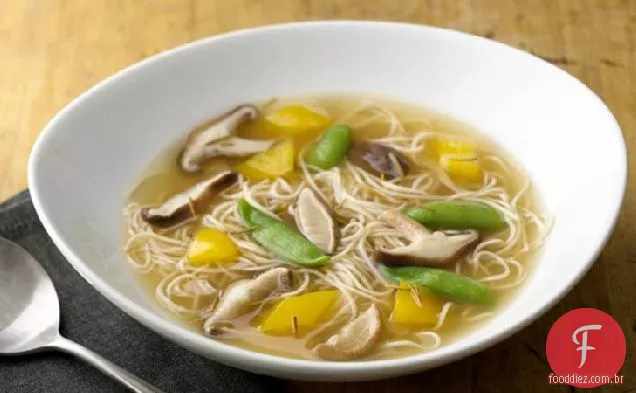 Sopa De Cogumelos Shiitake