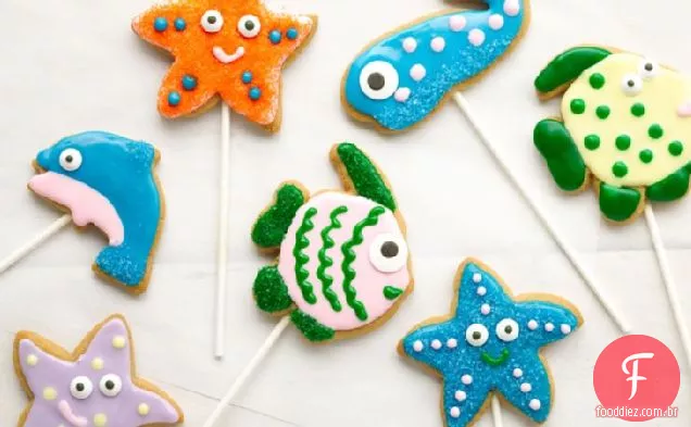 Sob O Mar Cookie Pops