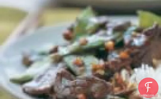 Tangerine Beef & Snow Peas