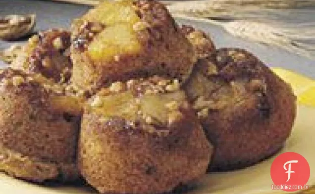 Abacaxi De Cabeça Para Baixo Muffins De Cenoura