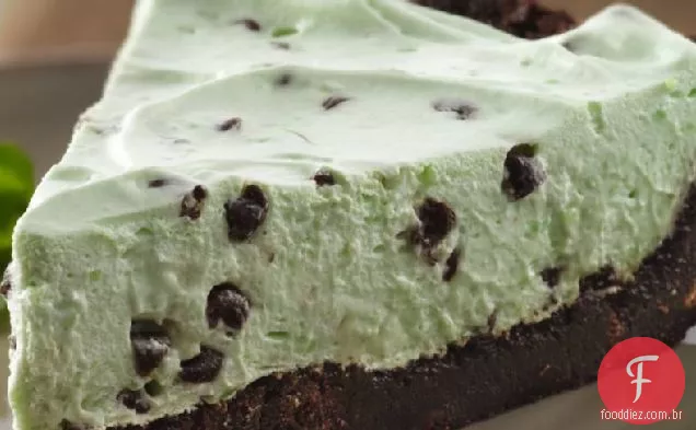Sem glúten Crème de Menthe Brownie Pie