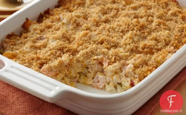 Batatas Com Casca De Frutos Do Mar