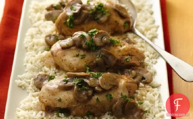 Frango Com Fogão Lento Marsala