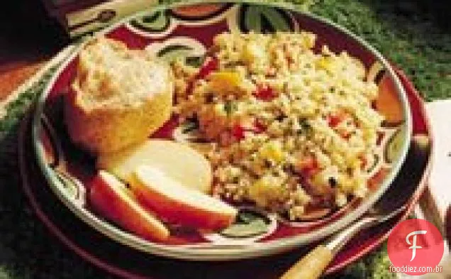 Cuscuz com legumes
