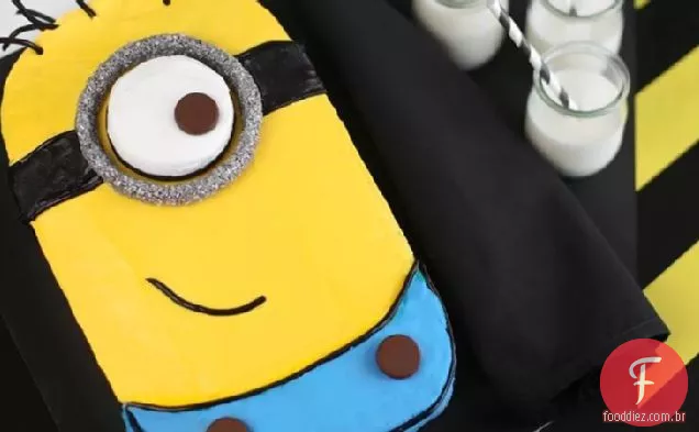 Despicable Me Minion Folha Bolo