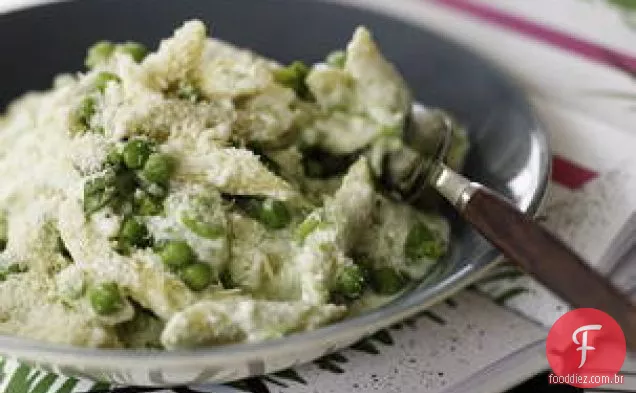 Spring Pea - Sto com macarrão Penne de trigo integral
