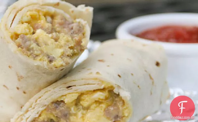 Camping Pequeno-Almoço Burritos