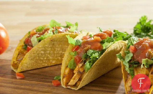 Tomate Em Cubos Stand ' N Stuff ® Tacos De Frango