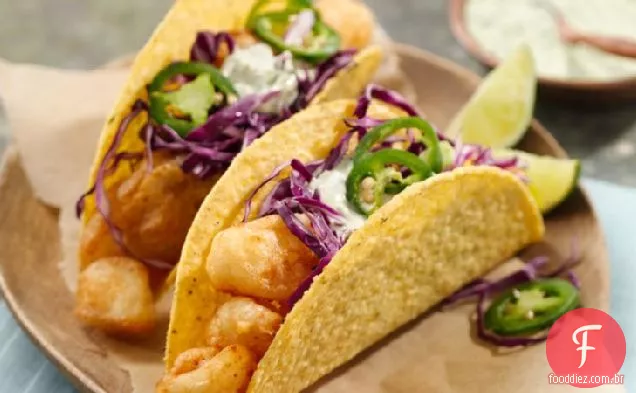 Tacos De Peixe Maltratados Com Cerveja