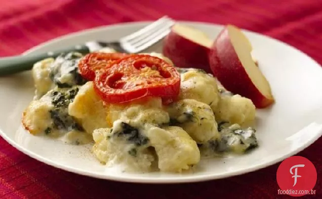Cheesy Gnocchi Florentine