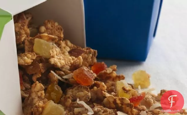 Gingered Cereal Snack Mix