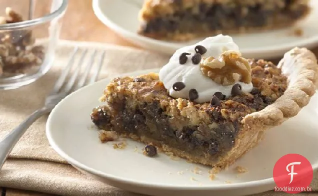 Torta de chocolate e noz Kentucky