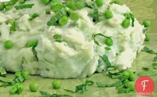 Purê De Batatas E Ervilhas Cunhadas
