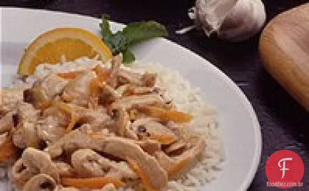 Frango Frito Com Laranja
