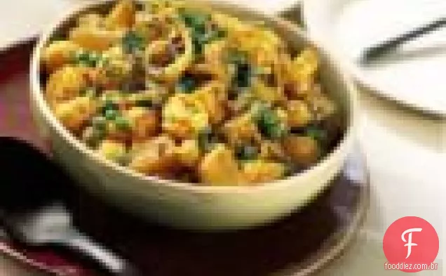 Batatas Fritas, Couve-Flor E Ervilhas